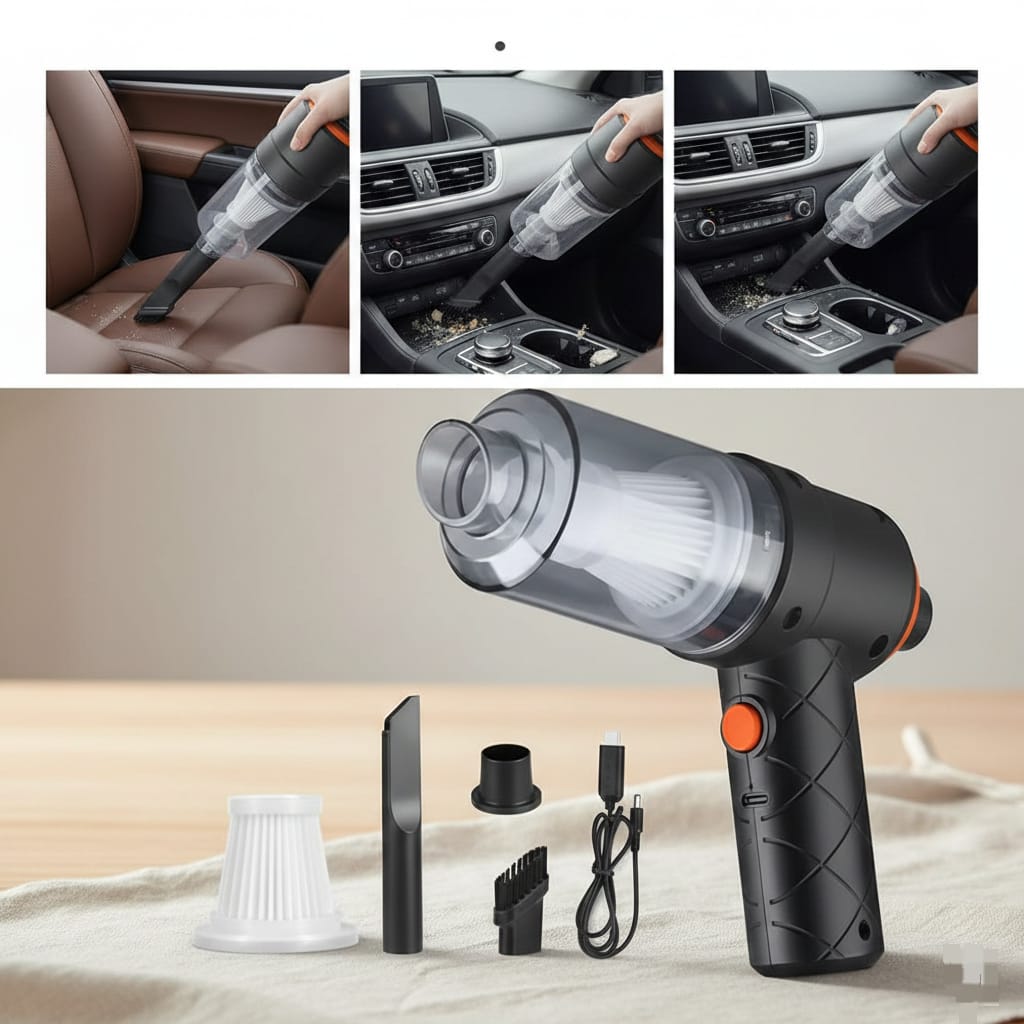 MINI ASPIRADORA 2 EN 1